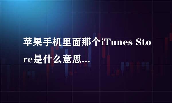苹果手机里面那个iTunes Store是什么意思怎么使用