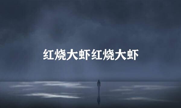 红烧大虾红烧大虾